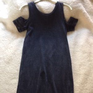 Hollister  Xsmall cold shoulder jersey dress